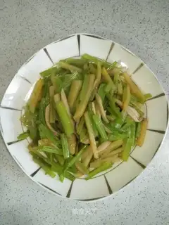 Celery with potatoes