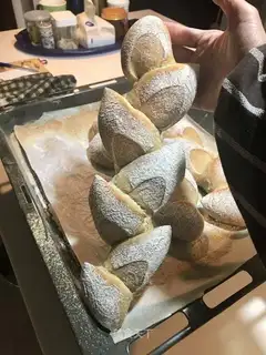 The wheat bread