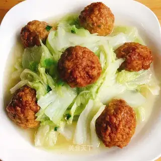 Big cabbage meatballs