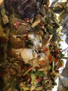Special roasted catfish