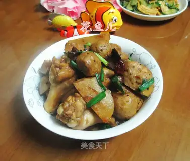 The chicken wings burn