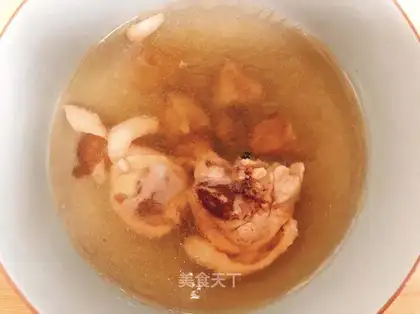 Chicken leg soup