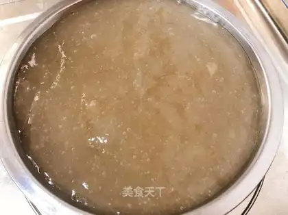 Homemade red potato powder