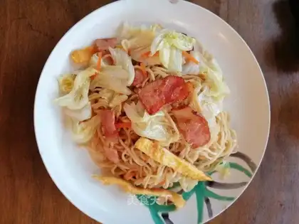 Bacon noodles