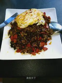 Ham beans for rice