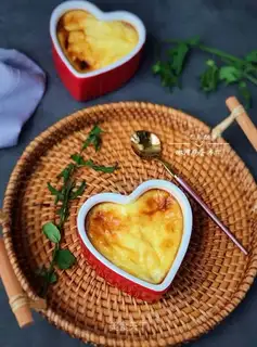 Fresh egg pudding