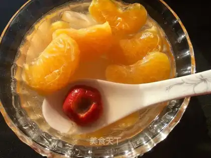 Sweet pears, orange sugar