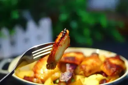 Spicy fried chicken wings