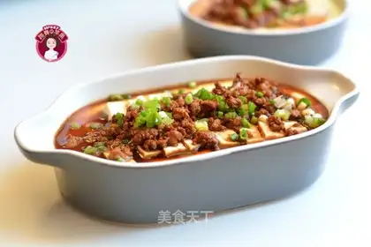 Meat and tofu