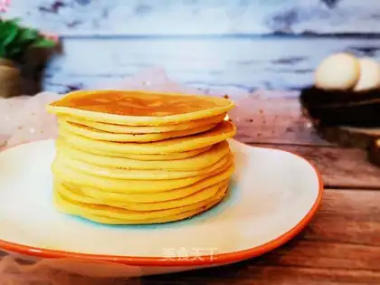 Milk egg pancakes