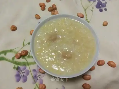 Two meters of peanut porridge