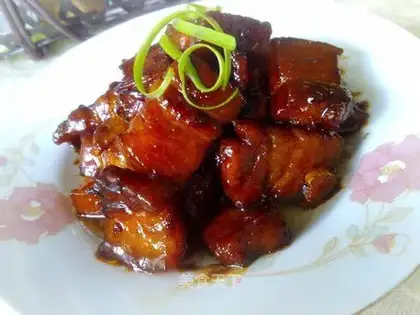 Cola braised pork