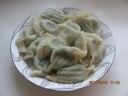 Cod dumplings