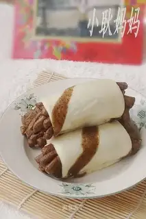 Coffee silk roll