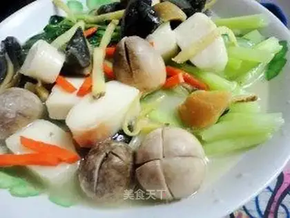 Serve with soup and breakfast vegetables