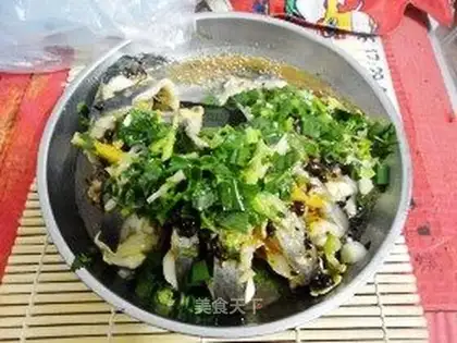 Steamed fish