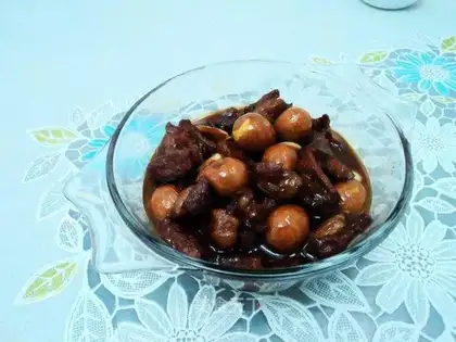 Heat quail eggs