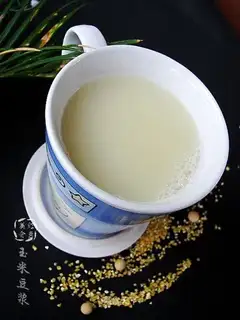 Corn soy milk