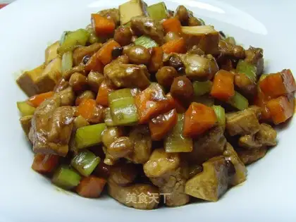 Kung Pao diced pork
