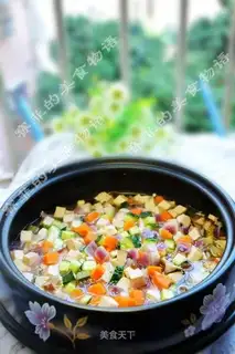 Fragrant tofu bowl