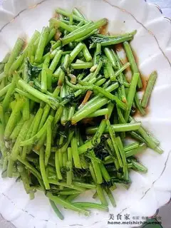 chrysanthemum stalk in oyster sauce