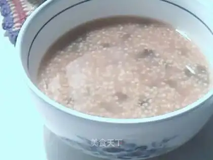 Green bean millet porridge