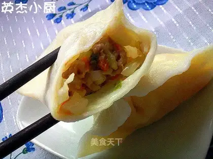 Mixed vegetable dumplings