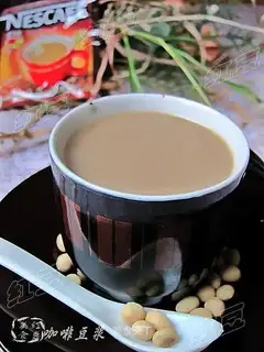 Coffee and soy milk