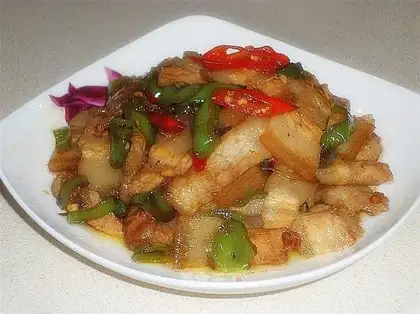small fried meat