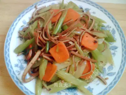 stir-fried three things