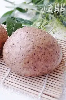 Oat black rice steamed buns