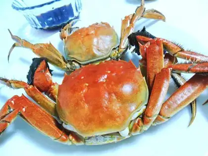 steamed crab