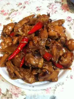 Delicious beer chicken
