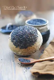 Black sesame meal bag