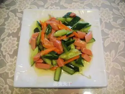 ham and cucumber