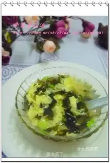 seaweed egg soup