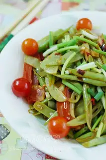 stir-fried double beans