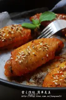 Herbal chicken wings