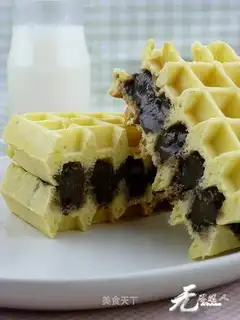 Ice cream waffles