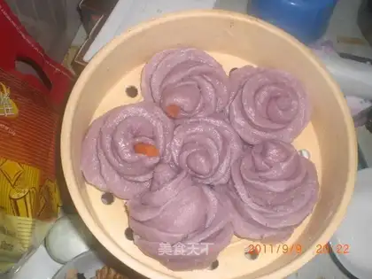 Purple Rose Mantou