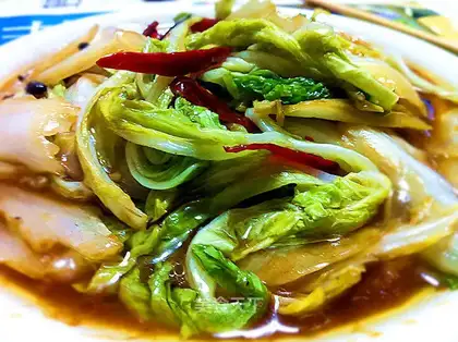 stir-fry Chinese cabbage