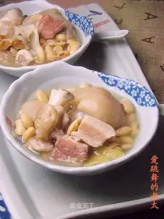pickled soybeans and fresh