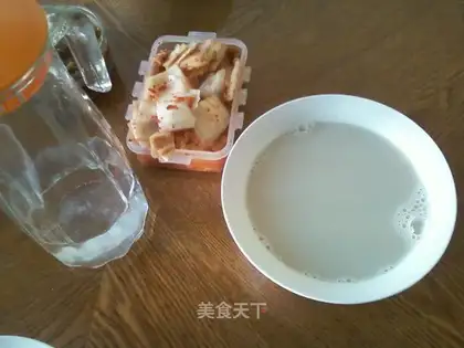 Chestnut soybean milk
