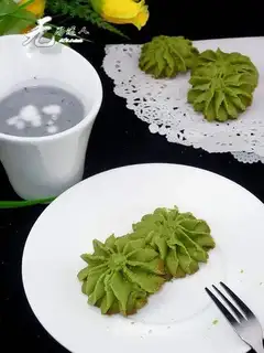 Matcha cookies