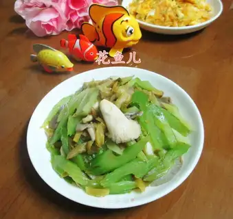 ♪ Squeeze the veggies ♪