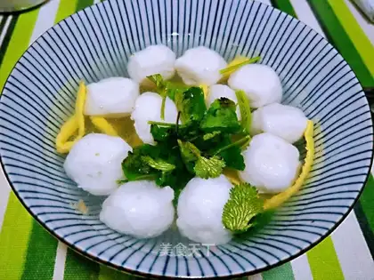 Handmade fishballs