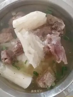Duck poach soup