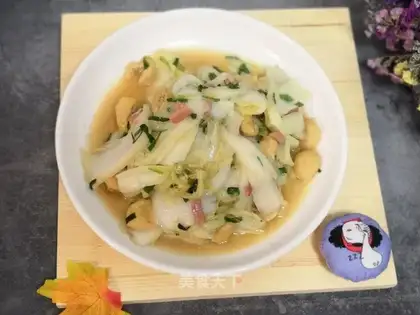Tofu-burned cabbage