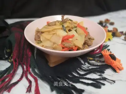 Fry beef
