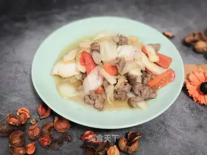 Beef and cabbage